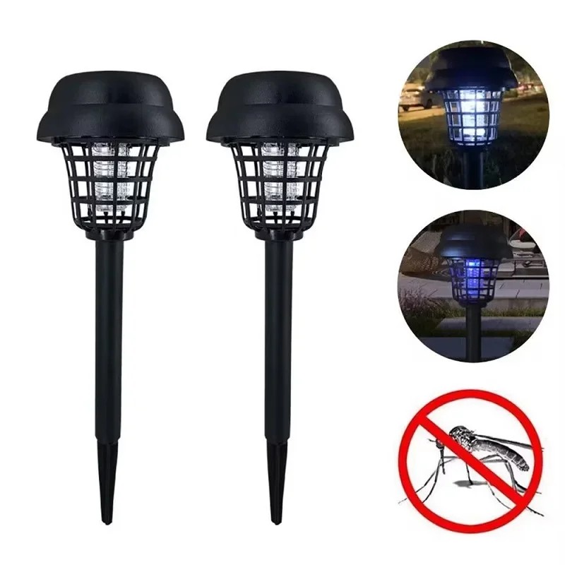 Solar Bug Zapper Lights for Outdoor Use – Waterproof Mosquito