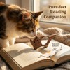 Cat Book Page Holder Set, 3 Sizes Wood Thumb Bookmarks