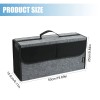 Autoxbert Car Trunk Organizer Bag with Secure Fastening Flip Cover