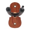 Violin Wall Mount with Bow Hook Wooden Viola Hanger Stand