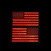EmWoot 2PCS America American Flag Patches IR Infrared Reflective Patch