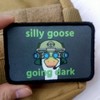 Patches Funny 'Silly Goose Going Dark' Patch with Embroidery, Tactical