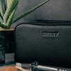 TORRO Leather Wash Bag – Premium Leather Washbag with Water-Resistant