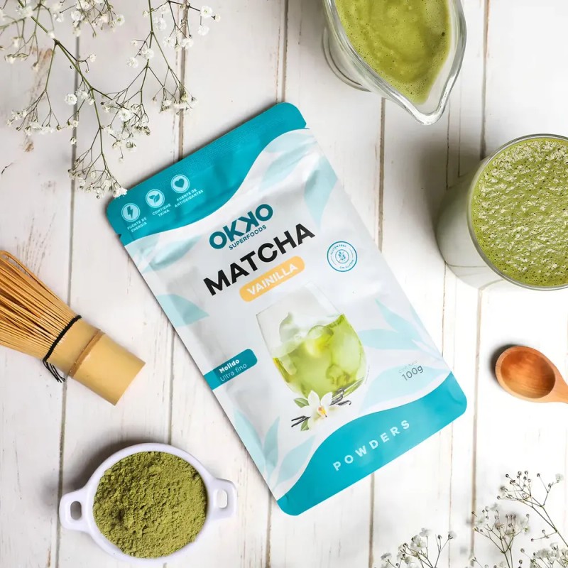 Matcha Okko Sabor Vainilla