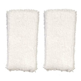 Melody Jane Dolls Houses Dollhouse Miniature Set of 2 White Towels