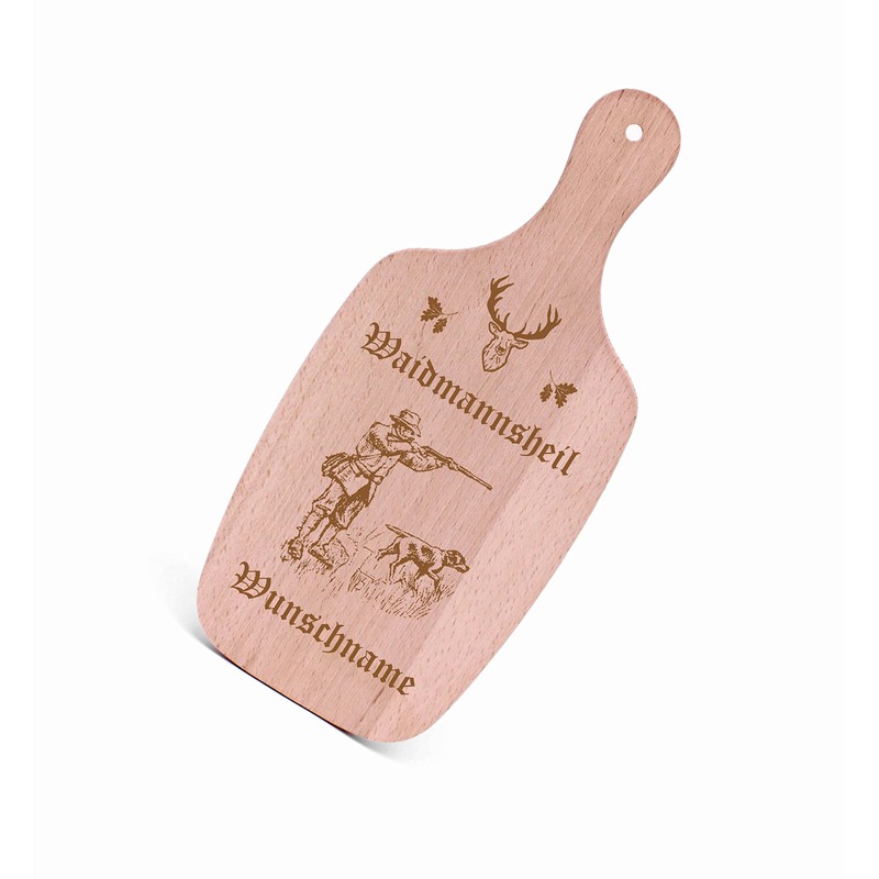 Waidmannsheil Weidmannsheil Wooden Board Chopping Board with Name of Choice