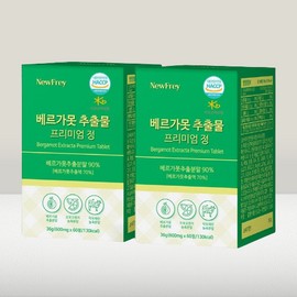[New Prey] Bergamot polyphenol extract premium tablets (60 tablets x 2 boxes) / [뉴프레이] 베르가못 폴리페놀 추출물 프리미엄 정(60정x2통)