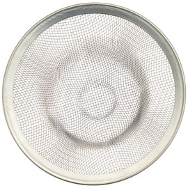 Kakudai Garbage Strainer 4.1 x 4.1 x 1.1 inches (105 x 105 x 28 mm), 9407 Silver