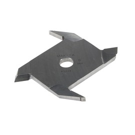 Makita Three-Face Finishing Cutter, Outer Diameter 4.7 in (120 mm), Inner Diameter 0.6 in (15 mm), Blade Width 0.35 in (9.0 mm) A-22654