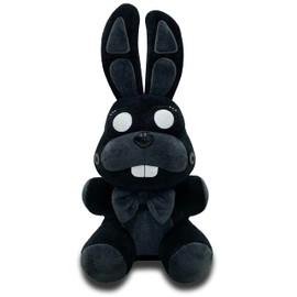 Foxy, Freddy, Bonnie, Chica Plush Collection, Fan-Made Nightmare, Burntrap, Glitchtrap Plush Toys, Soft Cotton Birthday Gift for Kids, 7 Inch Decor Plush for All Ages. (Shadow Bonnie)