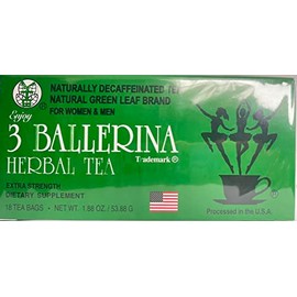 3 Ballerina Tea Dieters Drink -18 tea bags