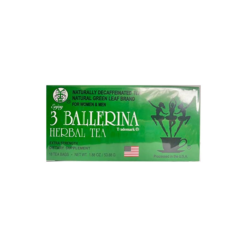 3 Ballerina Tea Dieters Drink -18 tea bags