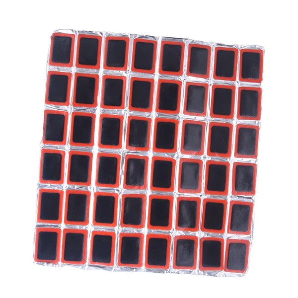iplusmile 48pcs Tyre Repair Kit Bike Tire Tube Patch Tyre
