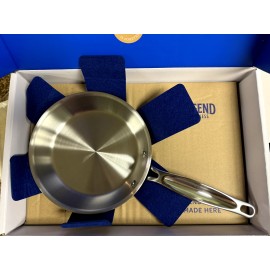 Legend 8" Copper Core 5 ply Stainless Steel Frying Pan | Professional Home Chef