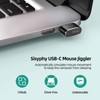 Sisyphy Mouse Jiggler USB C Port, Undetectable Mouse Emulator Auto