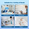 Nylon Positioning Bed Pad with Reinforced 8 Handles, 40" x