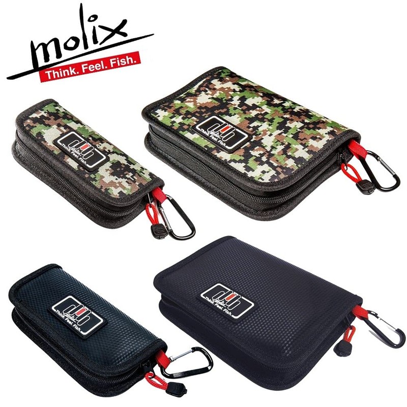 Molix Bait Case M, Unisex Adult, Black, 1