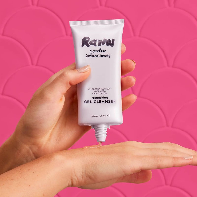 Raww Nourishing Gel Cleanser, 100ml