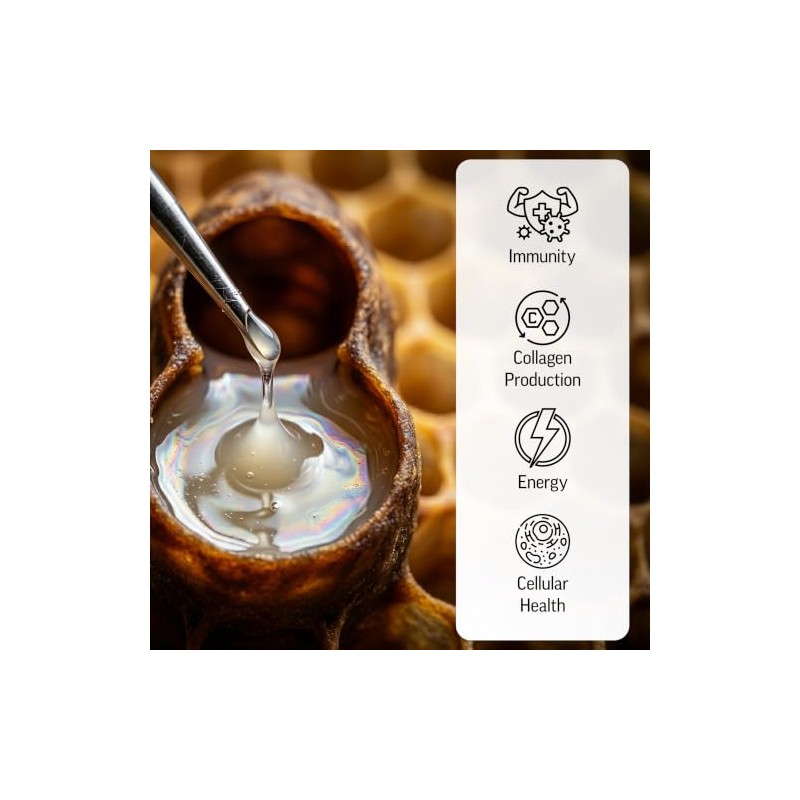Regina Premium Fresh Royal Jelly 200mg, 6% 10-HDA Guarantee. 120