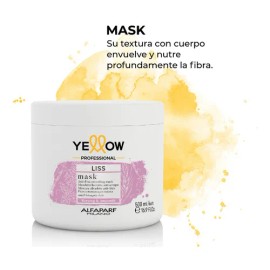 Mascara Mask Liss Keratin Anti-frizz Liso Yellow 500ml