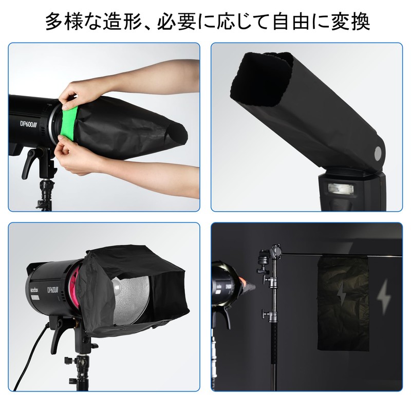 Selens Matte Black Cinefoil 12" x 12.5' Roll Blackfoil Anti-Glare