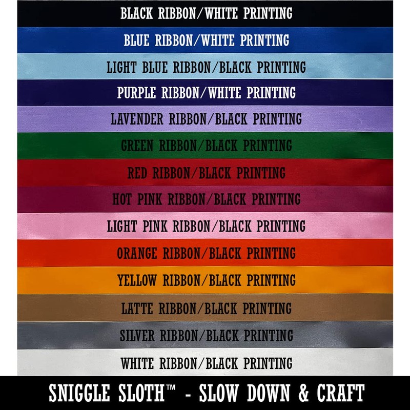 Mjolnir Symbol Norse Viking Hammer of Thor Satin Ribbon for