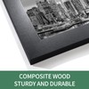 Giverny 8x24 Picture Frames Black 1 Pack, Wood 8x24 Panoramic