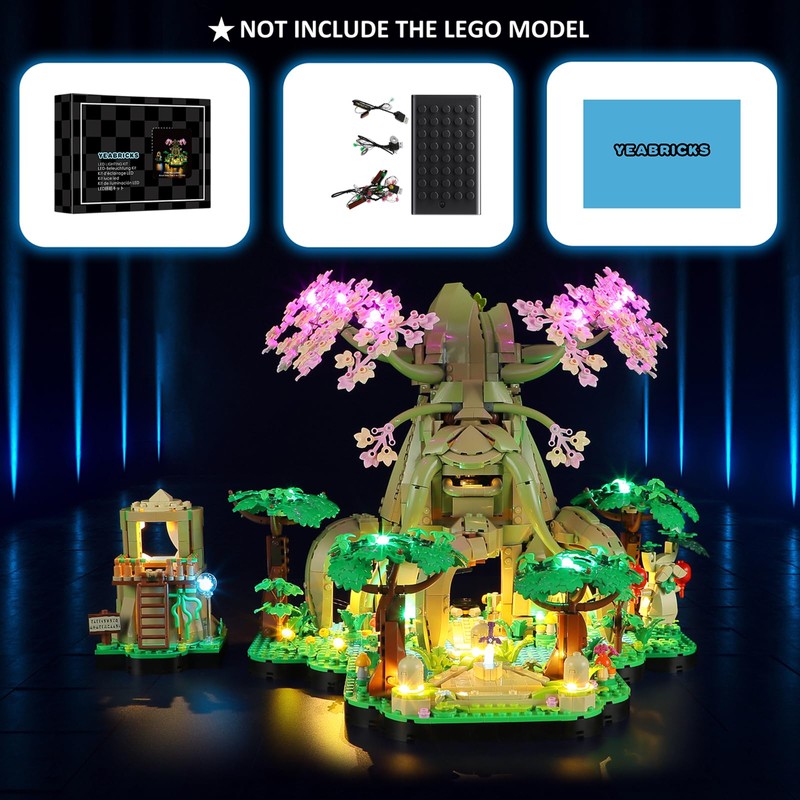 YEABRICKS LED Light for 77092 The Legend of Zelda Great