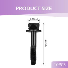 Air Cleaner Fastener Air Filter Bolts, 90091RAAA00 90091P36000 Engine Air Filter Box Tightening Screws Replacement, Metal Antirust Cross Bolt, Compatible with Honda Acura Civic MDX RSX TL Accord CR-V