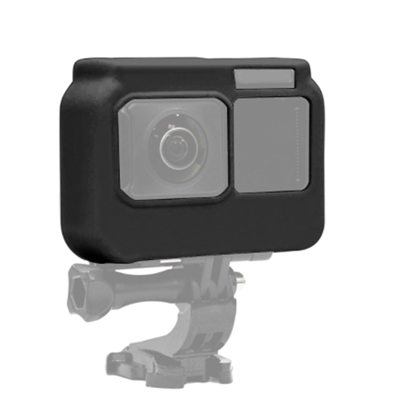Portable Silicone Protective Case with Lens Cover Frame ShockProof for