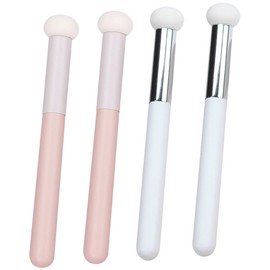 Healvian 4Pcs Makeup Sponge Foundation Concealer Brushes Soft Cosmetic Powder Puff for Dry Wet Use Lightweight Portable Makeup Applicators for Face Coverage