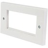 Wall Plate Frame Module Double, Wall Plates and Floor Boxes