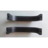 AMATOM (Lot 2pcs) Black Aluminum Handels 5/8" x 1/4" x