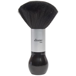 Diane Neck Duster Brush for Hair Cutting, Removes Loose Hair from Neckline and Ears, Barber Supplies and Salon Accessories, Soft Nylon Bristles, Stand Up Base, 7.5"