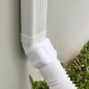 Prestantious 7ft Long Gutter Downspout Extensions, 3.1” OD Downspout Extender