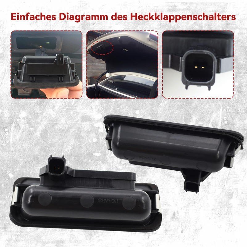 Tailgate Switch Push Button Trunk Opener Replacement Compatible with Hyundai