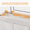 Surblue Bedside Caddy Bedside Storage Bag Hanging Organizer for Bunk,