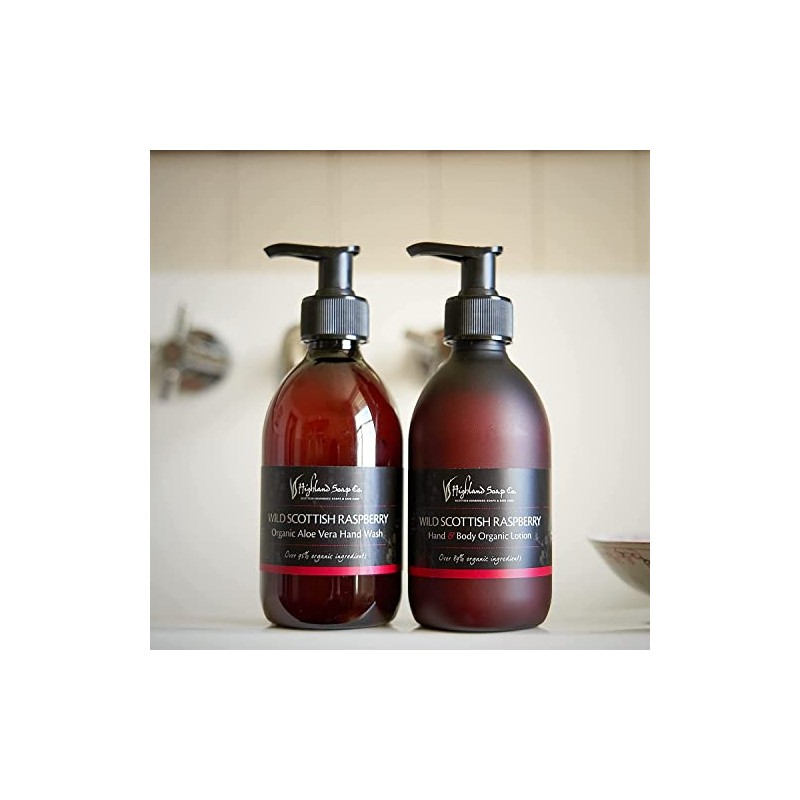 The Highland Soap Company Wild Scottish Raspberry Hand & Body