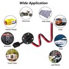 CERRXIAN 0.3m 10AWG SAE Mount Panel Solar Cable, SAE 2