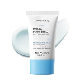 Centellian24 Madeca Derma Shield Vital Dewy Sunscreen, Protector Solar Híbrido, SPF 50+, 50 ml