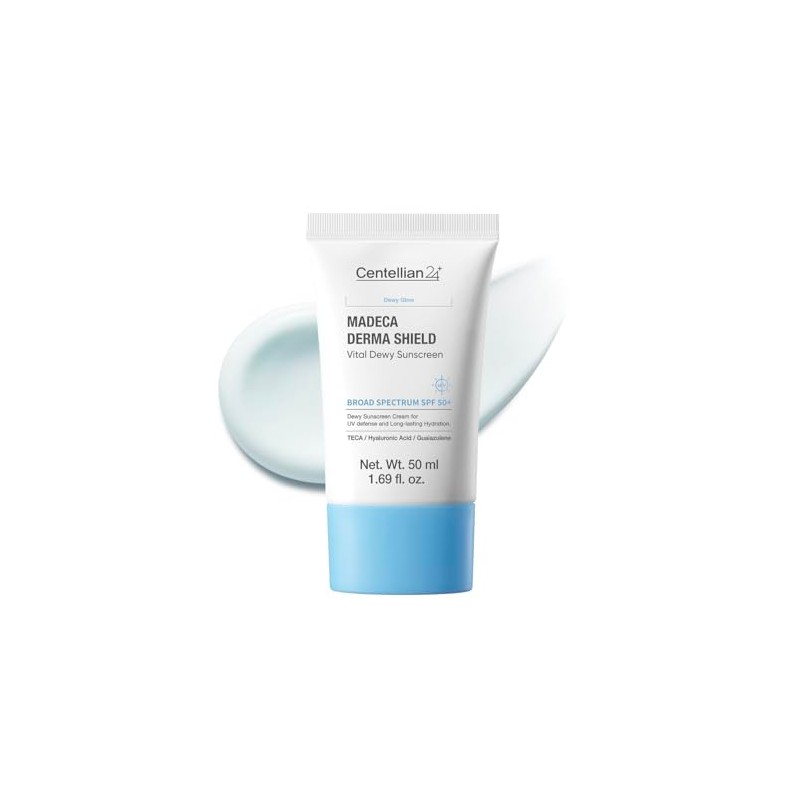Centellian24 Madeca Derma Shield Vital Dewy Sunscreen, Protector Solar Híbrido,