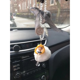 Generic Cute Anime Girl Sailor Moon Usagi Tsukino Car Accessory Rearview Mirror Pendant