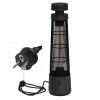 1200W IP55 Waterproof Infrared Electric Freestanding Patio Heater with Touch