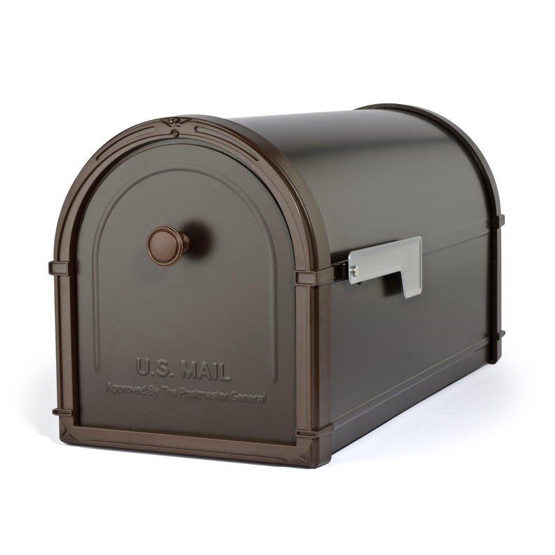 Architectural Mailboxes Bellevue Galvanized Steel Post Mount Mailbox, Compatibility Code