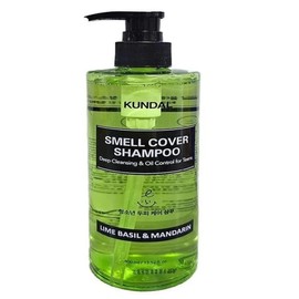 Kundal All Day Smell Cover Youth Shampoo Lime Basil & Mandarin 400ml Head Smell x3SET(SH) / 쿤달 올데이 스멜커버 청소년 샴푸 라임 바질 앤 만다린 400ml 정수리 냄새 x3SET(SH)