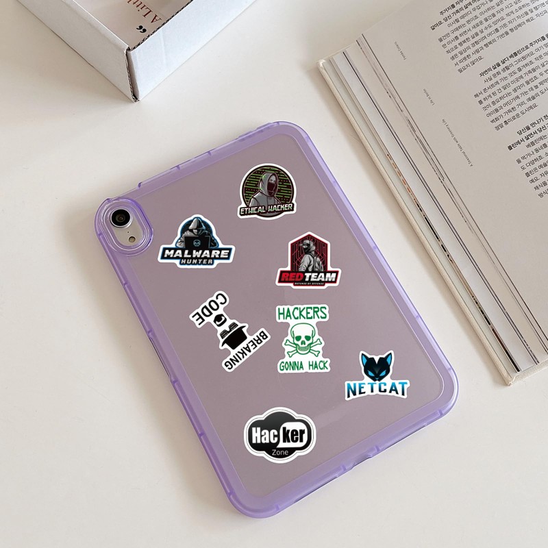 50PCS Hacker Computer Stickers, Cool Programming Stickers Pack for Developers,