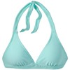 prAna Lahari - Camiseta de natación con Halter, Color Verde