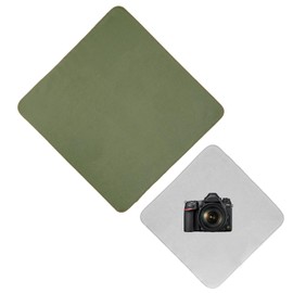 XAMOREST 15 in Camera Wrap with Pouch,Lens Protective Wrap,Anti-scratch Anti-dust, Flexible Wrapper Camera Travel Accessories for DSLR Mirrorless Camera Lens(Blackish Green)