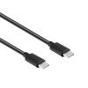 FITE ON Black 6ft 100W USB-C to USB-C Data Sync