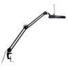 Desk Clamp Mount Magnifier Lamp Light Magnifying Glass Lens Diopter